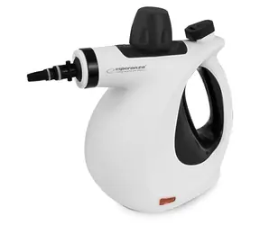 Esperanza EHS008 weiß / Dampfreiniger / 900 W / 350 ml / 3 bar / 115 °C