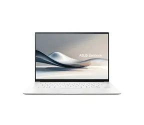 Asus Zenbook S 14 OLED weiß / Notebook / 14" 3K T / Intel Core Ultra 7 256V / 16 GB / 1 TB SSD / Windows 11