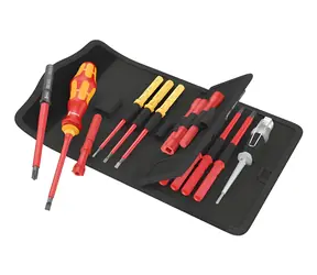 Wera Kraftform Kompakt VDE 18 Universal 1 Werkzeugfinder / Schraubendreher-Set / 18-teilig / VDE / bis 1.000 V