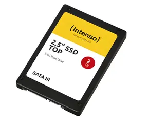 INTENSO Top SSD 2 TB / 2,5" SSD / SATA III / Lesen: 550 MB/s / Schreiben: 500 MB/s / TBW 960 TB
