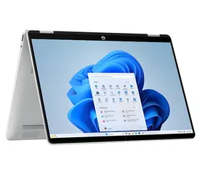 HP OmniBook 5 Flip fp-0301nc silber / Notebook / 14" 2K / Intel Core 5 120U / 16 GB / 1 TB SSD / Intel / Windows 11