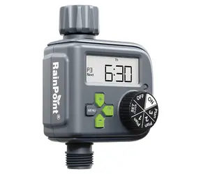 RainPoint ITV517V6-RS / Bewässerungssteuerung / Regensensor / 3 Programme / IP54