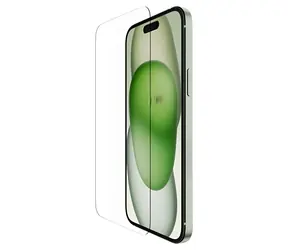 Belkin ScreenForce Panzerglas für iPhone 15 PLUS, 14 Pro Max / Schutzglas / Antibakterielle Behandlung