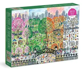 Galison Puzzle Hundepark 4 Jahreszeiten / 1000 Teile / ab 8 Jahren