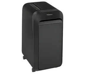 Fellowes Aktenvernichter LX 220 schwarz / 20 Blatt 70 g Papier / Partikelgröße 4 x 12 mm / Einzugsbreite 230 mm