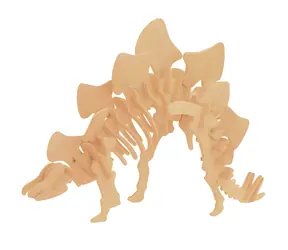 Woodcraft 3D-Holzpuzzle Stegosaurus / ab 6 Jahren / Schwierigkeitsgrad: leicht