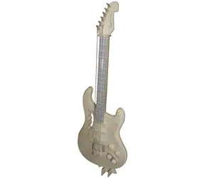 Woodcraft 3D-Puzzle-E-Gitarre aus Holz / ab 8 Jahren / Schwierigkeitsgrad: niedrig