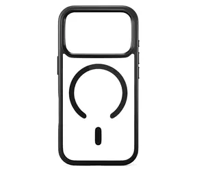 Epico Hero Pro Mag+ Hülle für iPhone 17 Pro Max, schwarz transparent