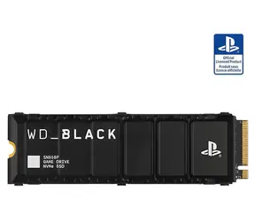 WD Black SN850X 8 TB Kühlkörper / M.2 SSD 2280 / PCIe Gen4 x4 / R: 7200 MB/s / Schreiben: 6600 MB/s / PS5 / 5 Jahre