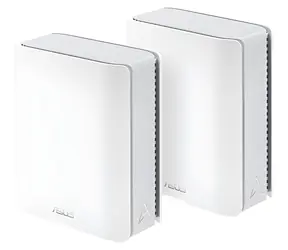 Asus ZenWiFi BT8 2er-Pack / Mesh-Router / WiFi 7 / 2,4 GHz / 5 GHz / 6 GHz / 14 Gbit/s / 4G LTE/5G