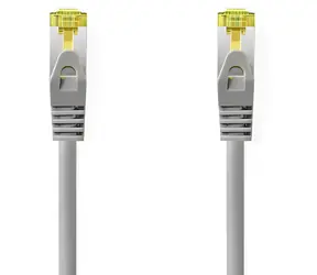 Nedis Cat 8.1 grau / Netzwerkkabel / S/FTP / RJ45 - RJ45 / 10 m / LSZH