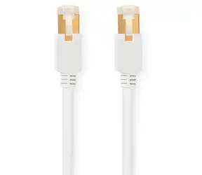 Nedis CAT6 S/FTP 20 m weiß / Patchkabel / RJ45-RJ45 / rund / LSZH/PVC