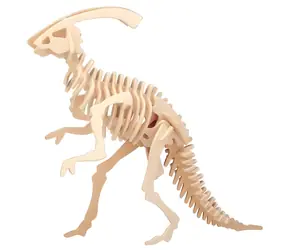 Woodcraft „Parasaurolophus klein“ (38 Teile) / ab 6 Jahren / Schwierigkeitsgrad: leicht