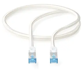 Nedis SFTP CAT6A 5m Silber / Patchkabel / RJ45-RJ45 / Knickfrei