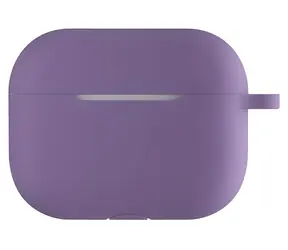 Devia Silikon-Schutzhülle lila / Hülle für Apple AirPods Pro 2 / Silikon