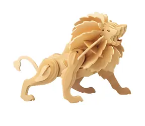 Holzpuzzle Löwe ( 3D) / ab 6 Jahren / Schwierigkeitsgrad: leicht