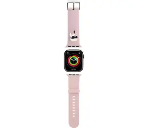 Karl Lagerfeld Karl Head NFT pink / Armband für Apple Watch 38/40/41 mm