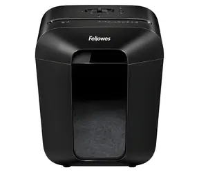 Fellowes Aktenvernichter LX 41 M / 8 Blatt 70g Papier / Partikel 4x12 mm / P-4 / 17 L