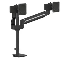 Fellowes TALLO Modular 2MS schwarz / Monitorhalterung / 2 Arme nebeneinander / Gasdruckfeder / VESA 75×75, 100×100 / max. 32"