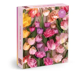 Galison Puzzle „Vergängliche Tulpen“ / 1000 Teile / ab 3 Jahren
