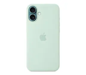Apple Silikonhülle mit MagSafe für iPhone 16 PLUS Aquamarin / Hülle