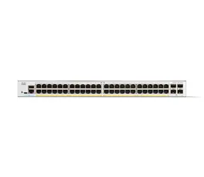 Cisco Catalyst 1300-48FP- 4X / Switch / 48x RJ-45 10/100/1000 / 4X 10G SFP+ / PoE+ / L3-Managed