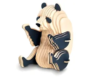 Woodcraft 3D-Holzpuzzle Panda / ab 6 Jahren / Schwierigkeitsgrad: leicht