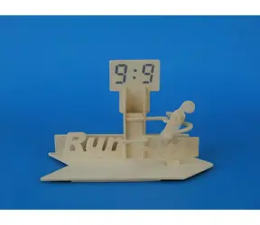 Woodcraft : 3D-Puzzle, Stiftehalter, Laufend / Ab 6 Jahren / Schwierigkeitsgrad: Leicht