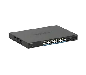 Netgear MS324TXUP / Switch / 24x 2,5GbE / 4X SFP+ 10GbE / PoE+ 720W / L3 Managed