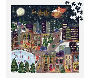 Galison Folienpuzzle Joy Laforme Weihnachtsstadt Presentville / 500 Teile / ab 8 Jahren