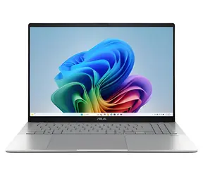 Asus Vivobook S16 silber / Notebook / 16" WUXGA OLED / Snapdragon X1-26-100 / 32 GB RAM / 512 GB SSD / Windows 11H