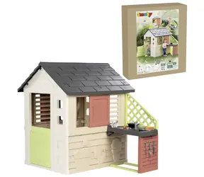 Smoby Life Nature Spielhaus mit Küche / ab 2 Jahren