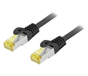 Equip schwarz / Patchkabel / S/FTP / Outdoor / RJ-45 / 15 m / LSZH / PoE+