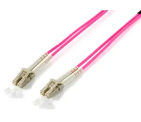 Equip -LC 5 m lila / Optisches Patchkabel / Multimode OM4 / Duplex / LSZH
