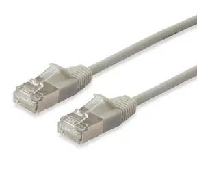 Equip Cat6a SlimFlex beige / Patchkabel / F/FTP / 10 m / LSZH