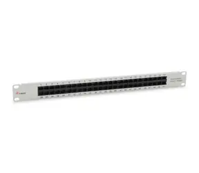 Equip 125297, grau, 19 Zoll, Cat3 UTP, 50 RJ-45-Ports, 1 HE, ISDN