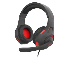 Genesis Radon 210 schwarz-rot / Gaming-Headset mit Mikrofon / 7.1 Virtual / USB