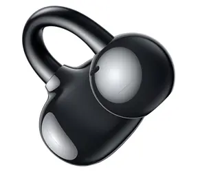 Huawei FreeClip schwarz / Kabellose Kopfhörer mit Mikrofon / Bluetooth / offenes Design / Ladecase