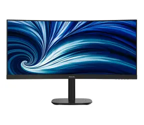 34" Philips 34B2N3500C Schwarz / Monitor / VA / 3440 x 1440 / 120 Hz / 4 ms / HDMI + DP + USB-C / Reproduktion