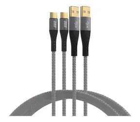 EFB USB-A - USB-C 60W / Ladekabelset / 2 x 2 m / Schnellladung / USB Power Delivery
