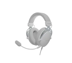 Genesis TORON 531 weiß / Gaming-Headset mit Mikrofon / 3x 3,5-mm-Klinkenanschluss / Abnehmbares Mikrofon