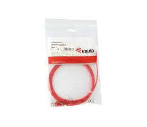 Equip Cat6a SlimFlex rot / Patchkabel / F/FTP / 2 m / LSZH / 500 MHz