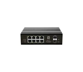 LevelOne IGP-1031 / Switch / Industriell / 8x GE PoE+ / 2x SFP / 240W / DIN / Unmanaged