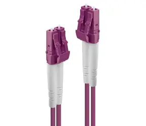 Lindy 46340 / Glasfaserkabel / LC/LC / OM4 / Multimode / Duplex / 1 m