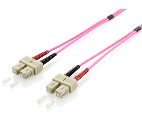 Equip SC-SC OM4 0,5 m lila / Patchkabel / Multimode / Duplex / LSZH