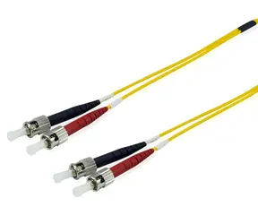 Equip -ST / Optisches Patchkabel / OS2 Singlemode / Duplex / 1 m / gelb