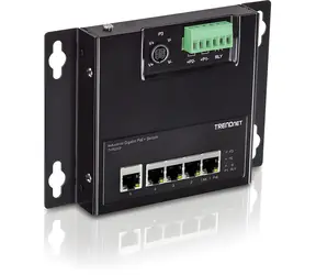 Trendnet Industrie-Switch 5- Port PoE+ / Switch / 5- Port Gigabit PoE+ / 200 W / 10 Gbit/s / unmanaged
