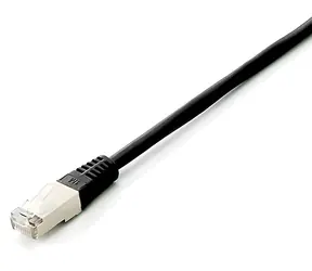 Schwarzes Equip / Cat6a S/FTP / RJ-45 / 2 m / 10 Stück