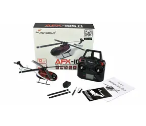 AMEWI AFX-105 X / RC-Hubschrauber / 4 Kanäle / 6G / RTF / 2,4 GHz / 350 mAh Li-Po-Akku