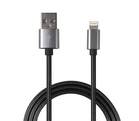 2GO Luxus / Lade- und Datenkabel / USB auf Lightning / Metallanschlüsse / 1 m